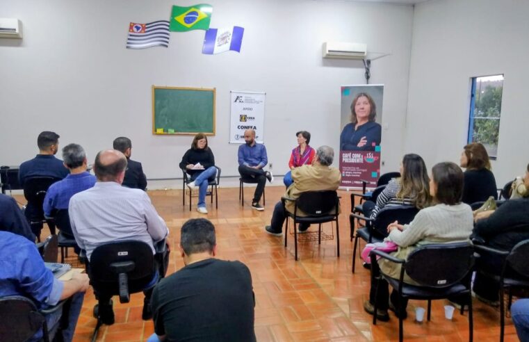 Café da tarde com a Presidente do Crea-SP